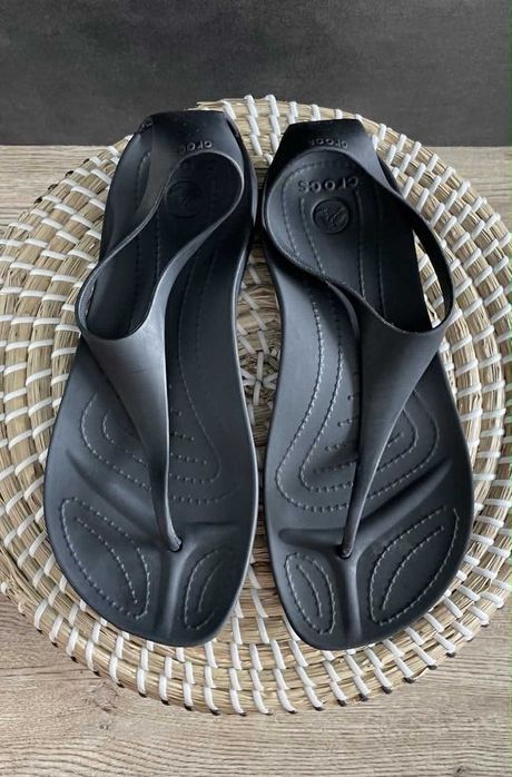 Crocs japonki sexi flip black W7 37/38