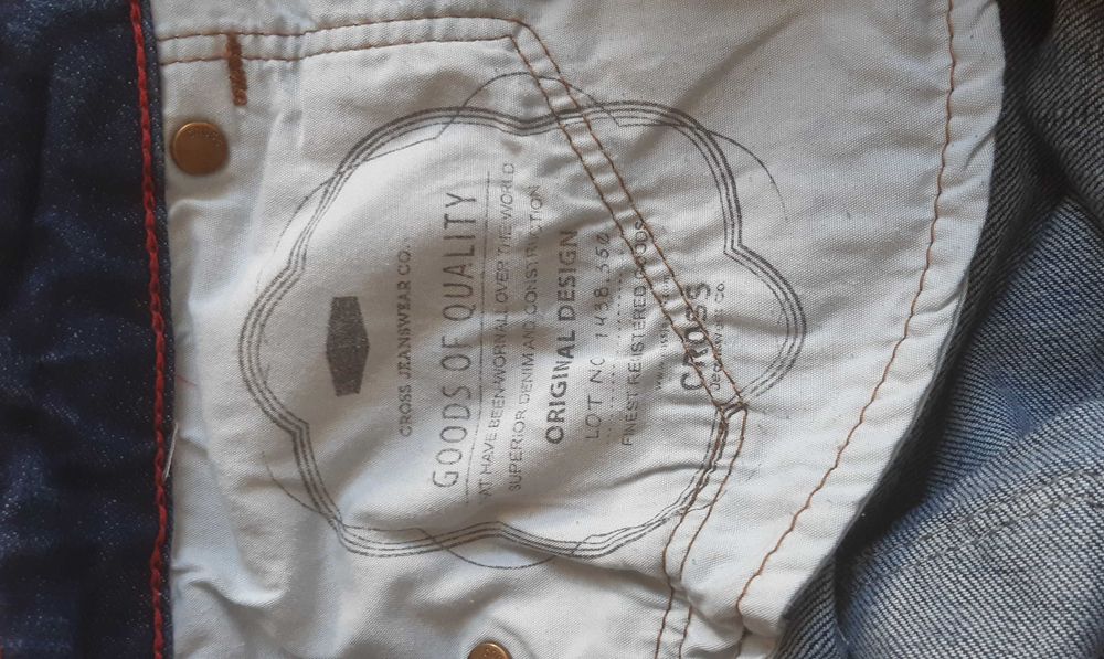 Spodnie jeans Cross rozm. S/M
