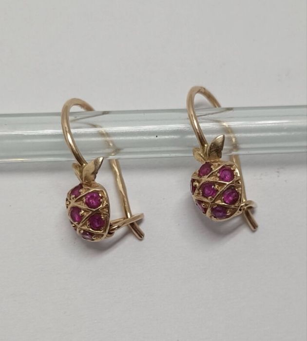 Сережки дитячі золоті 585