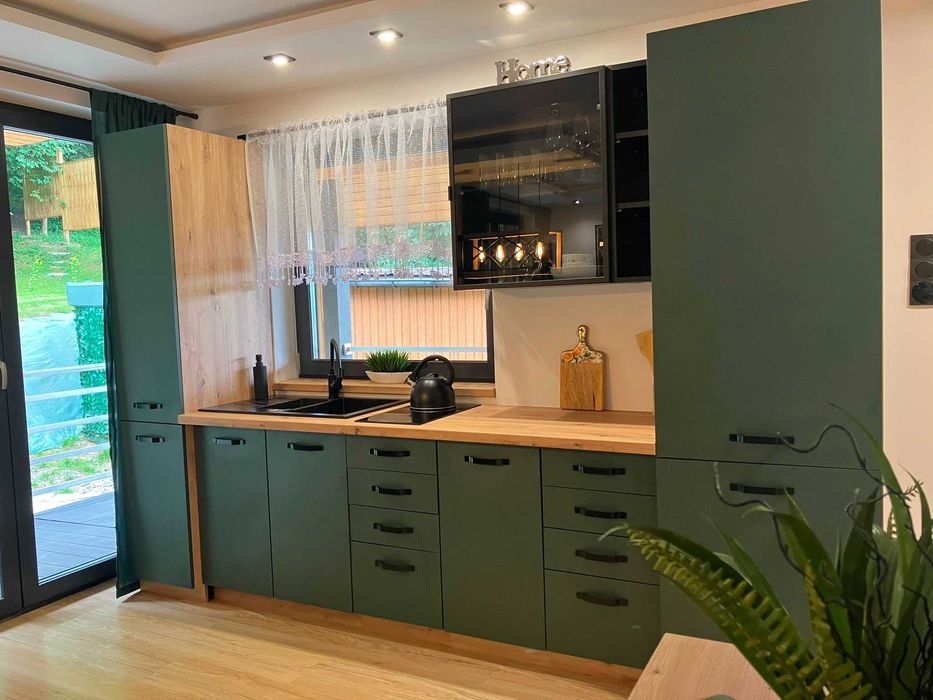 Nowy dwupoziomowy Apartament 250m od Jeziora Solińskiego..Widok