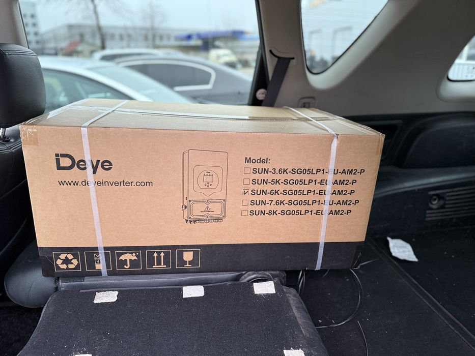 Гібридний інвертор Deye 6kW, SUN , 220/48 V.