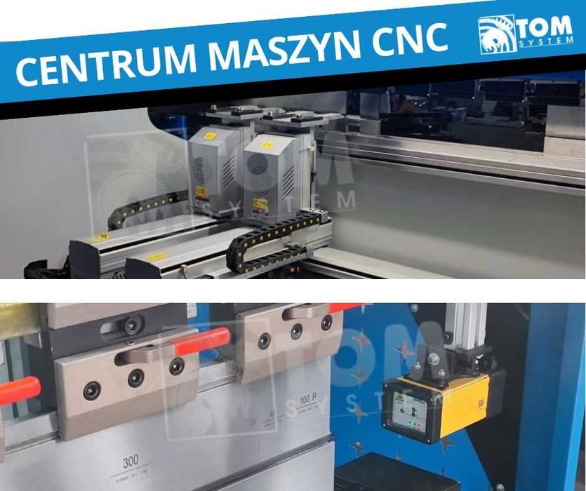 Prasa krawędziowa CNC 9 osiowa 250t 4000mm DA69T