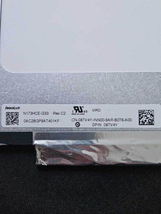 Матриця 17.3 FHD 144Hz InnoLux N173HCE-G33 REV.C2 40 pin EDP Нова