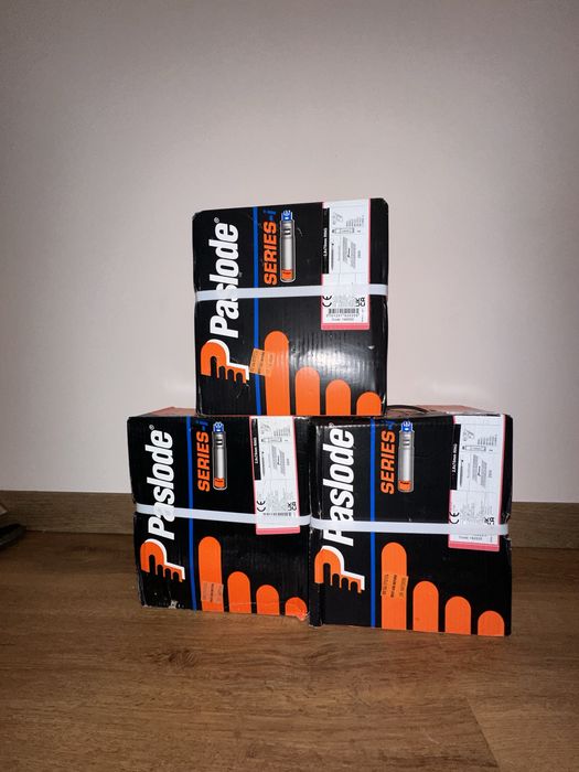 Gwozdzie Paslode, nie rozpakowane kazda paczka kompletna.