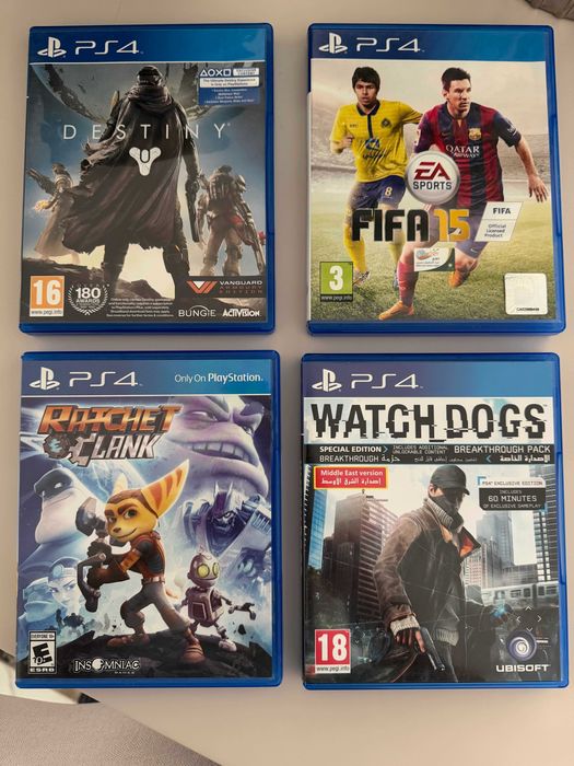 4 Jogos PS4 Praticamente Sem Uso