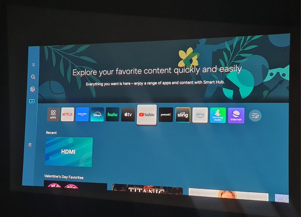 Проектор samsung the freestyle SP-LSP3BLA