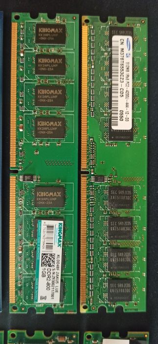 Memórias computador desktop e portatil