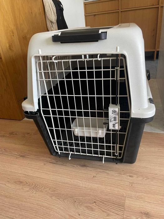 Caixa de Transporte Rígida para 1 Cão Tamanho L 81 x 55,5 x 58 cm - Norma IATA