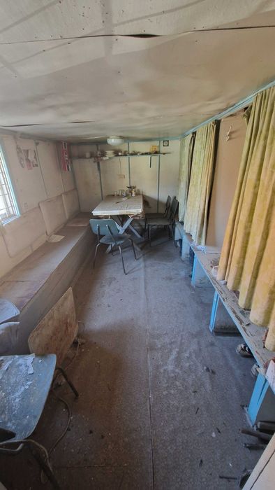 Вагончик на колесах битовка для будівельників, охорони