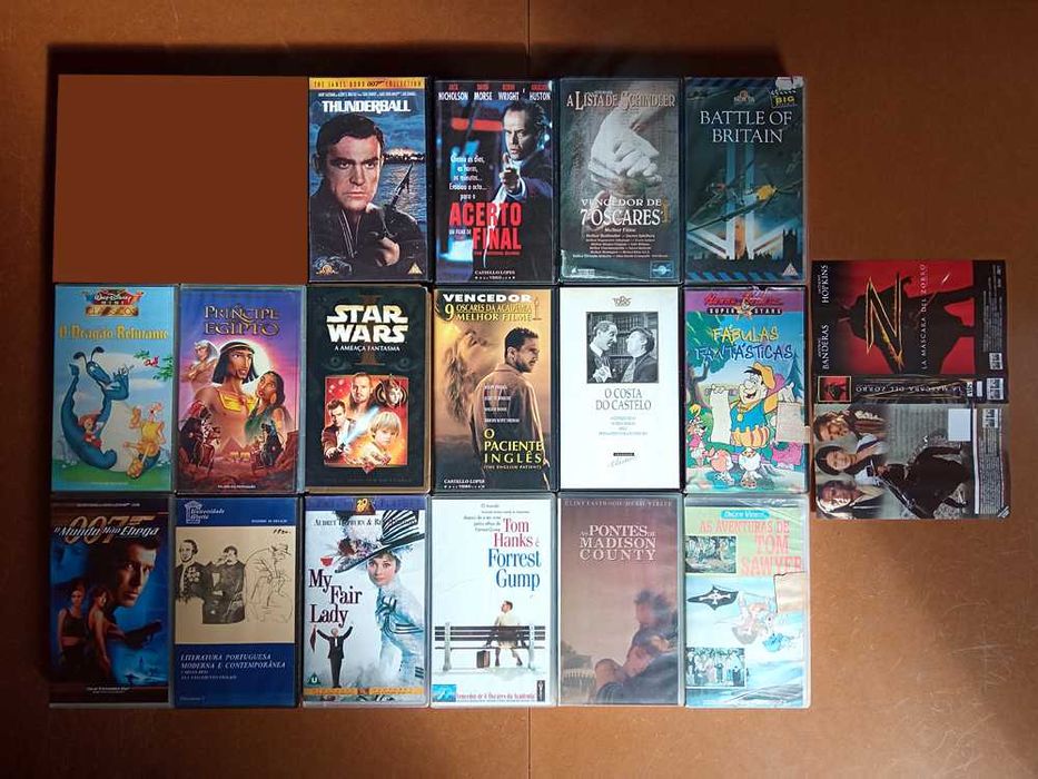 Filmes VHS Originais