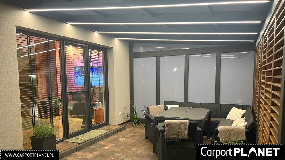 Pergola tarasowa zadaszenie tarasu