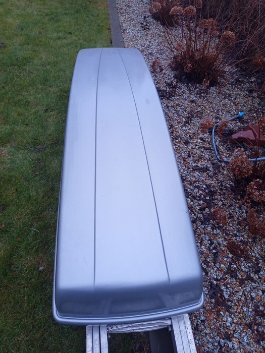 Box narciarski duży kompletny boks bagażnik dachowy Jetbag 320 l