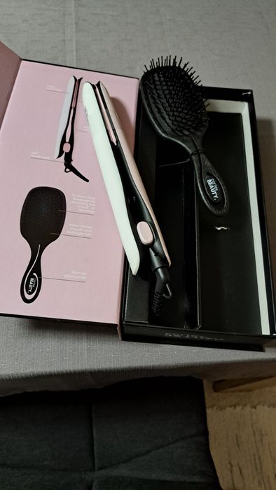 Set Alisador +Escova de Cabelos