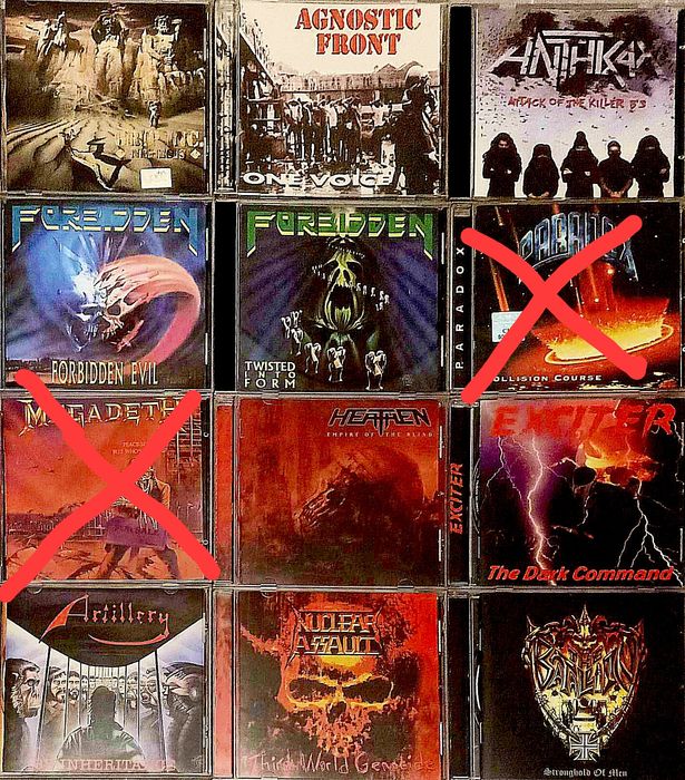 CD Thrash,Death metal 225 грн