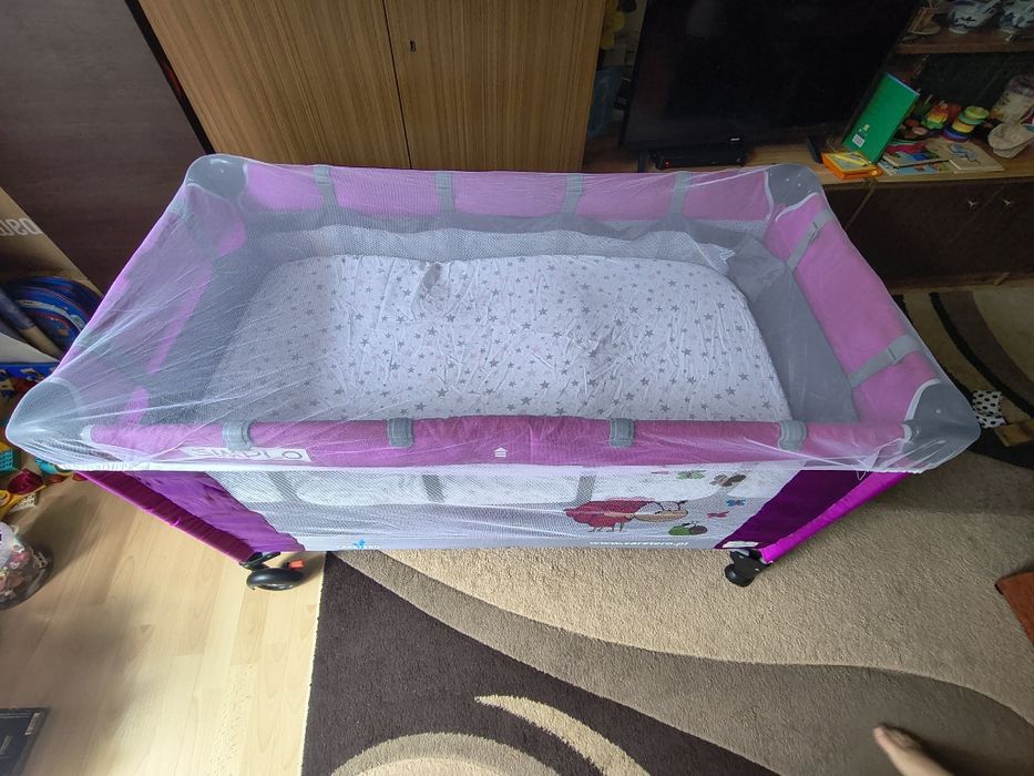 Łóżeczko turystyczne 3w1 120x60 +materac i Gratis