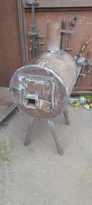 буржуйка для гаража и помещений