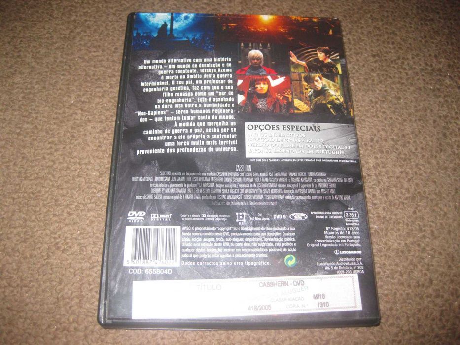 DVD "Casshern" de Kazuaki Kiriya/Raro!