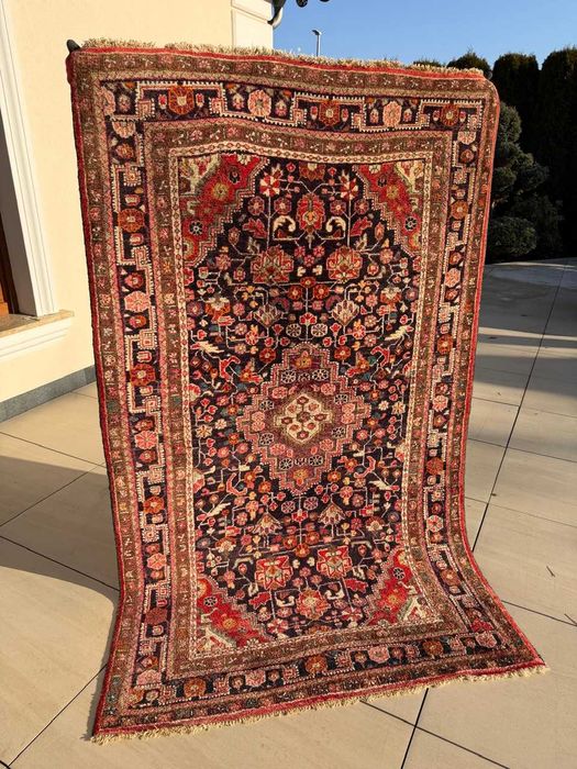 Dywan Vintage Wełniany Perski Iran Hamadan 225x130 galeria 10 tys