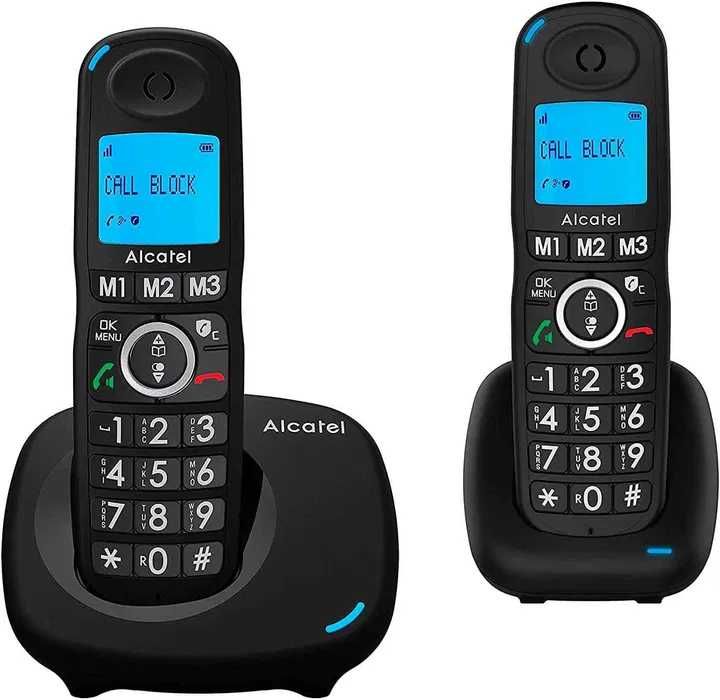 Telefon bezprzewodowy DECT Alcatel XL535 Duo Czarny