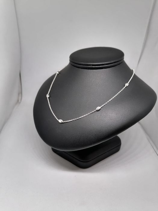Srebrny łańcuszek srebro 925 długość 50 cm