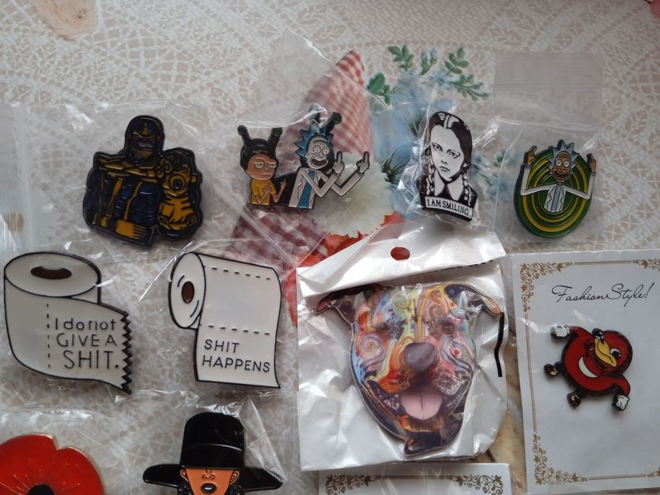 Пины значки броши пин брошь пін