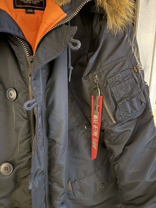Kurtka parka Alpha Industries n3b, roz L, nowAa !