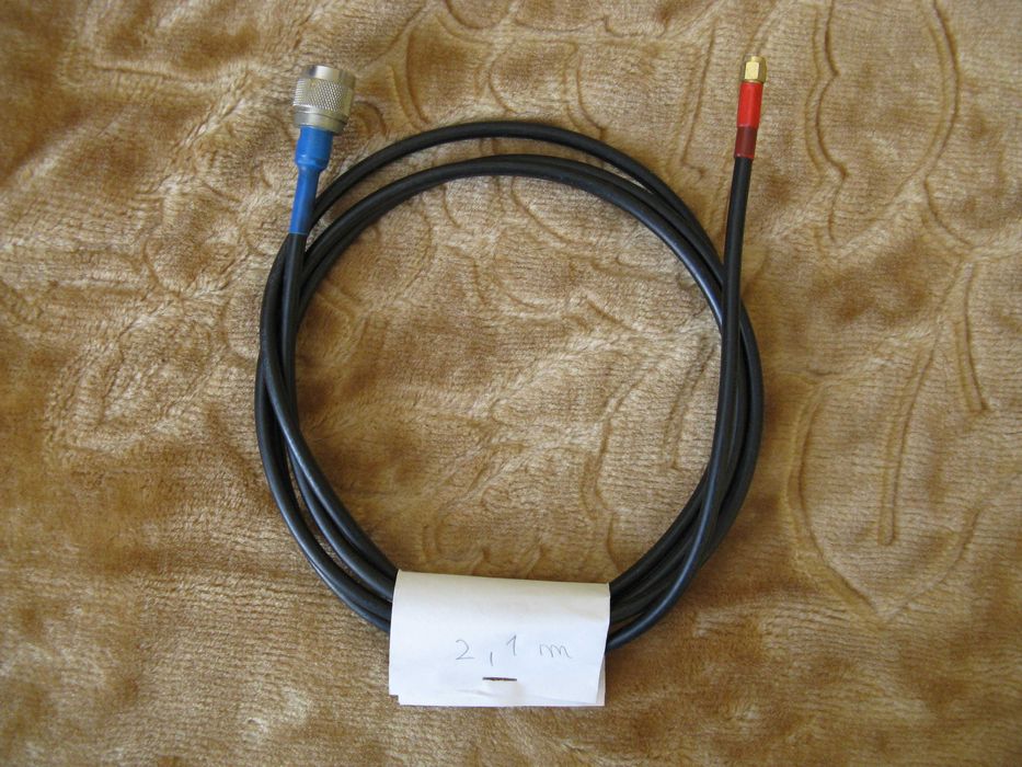 Kabel antenowy MRC-240 N męski – SMA żeński, długość 2,1 m