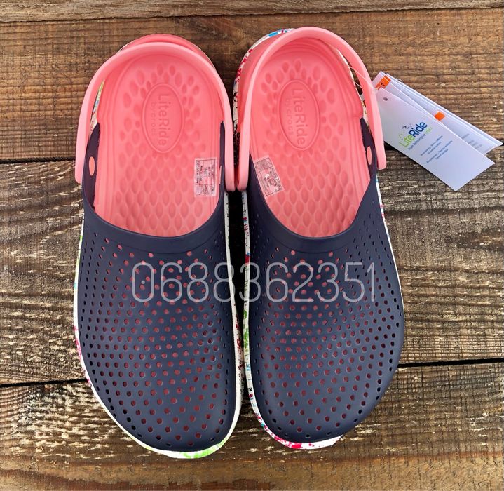 Крокси Лайт Райд Crocs Lite Ride Клякси
