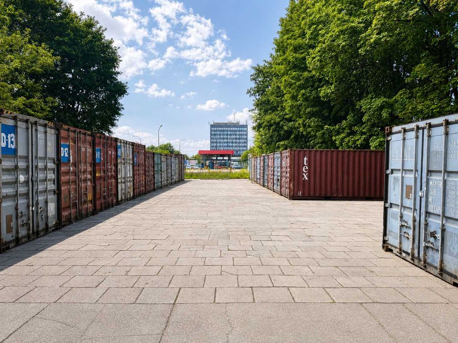Kontenery magazynowe do wynajęcia ul. Wersalska I 14-28 m² I Prąd I 24/7 I Ogrodzenie - Widok 3