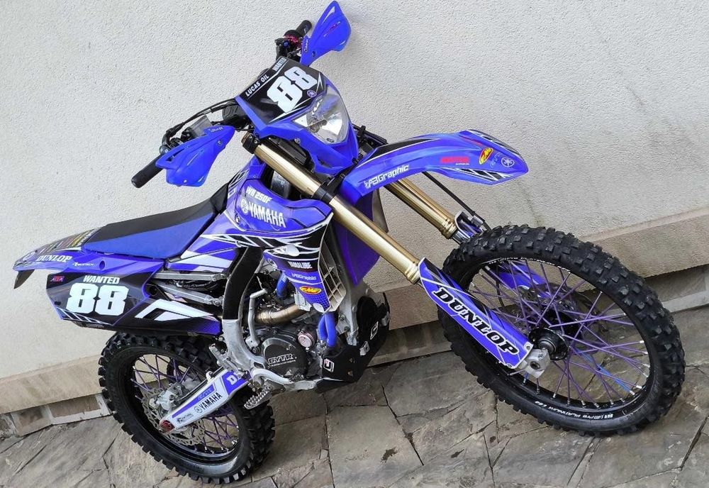 Yamaha wr250f 2015 на Українській реєстрації