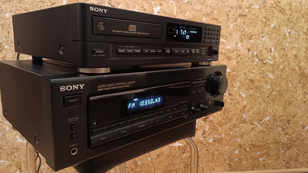 Комплект SONY STR-D265 надійний стерео ресивер &  CDP-M31