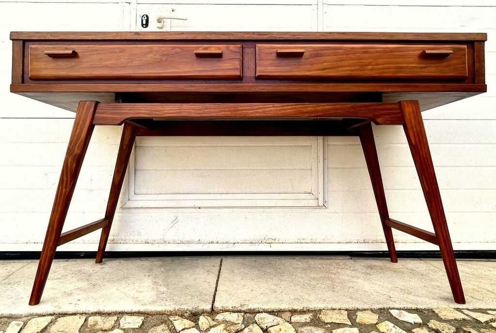 Consola secretária olaio vintage 137,5comp x 41,5prof x 78,5alt.