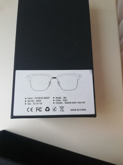 Смарт очки, сломана дужка.