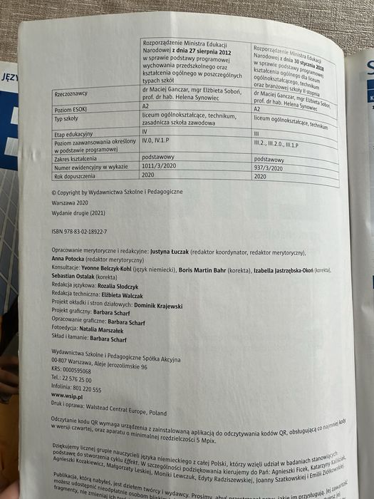 effekt 3 wsip język niemiecki, podręcznik + ćwiczenia