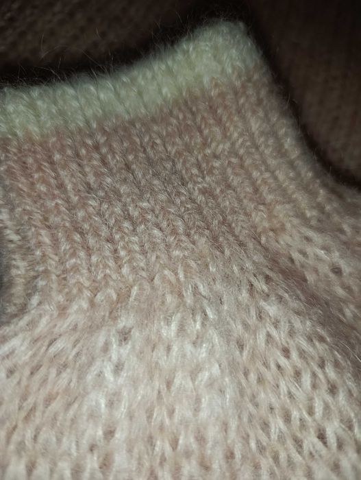 Sweter damski kid  moher beżowy Sempre