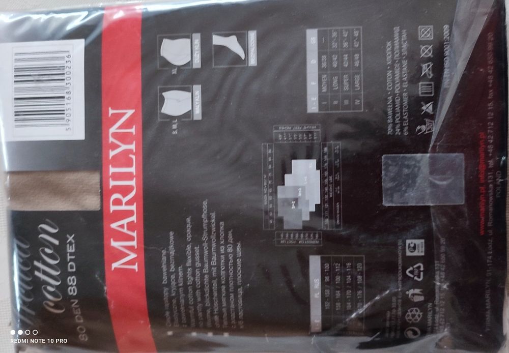 Rajstopy Marilyn 100den rozm.5/XL     0544