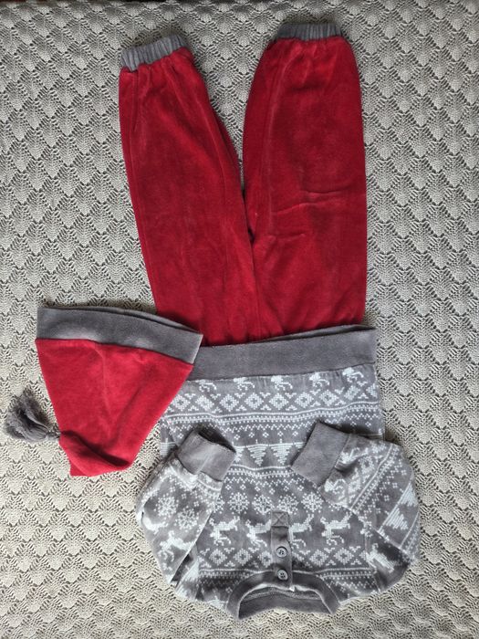 Świąteczny komplet niemowlęcy Kappahl r.74-80