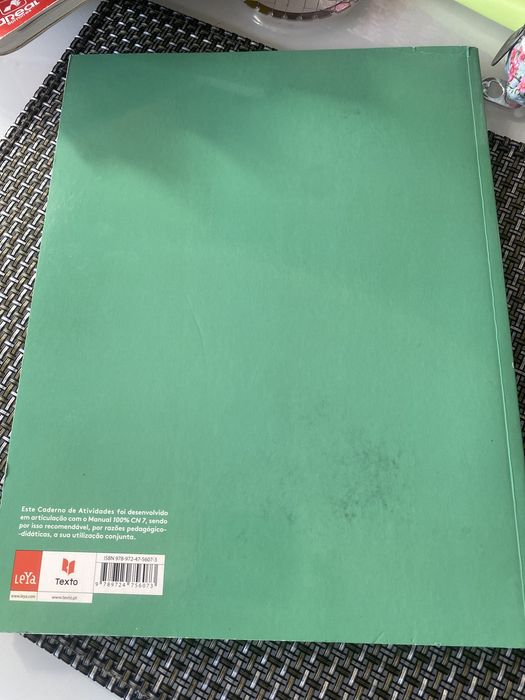Caderno de atividades 100% CN 7 ano
