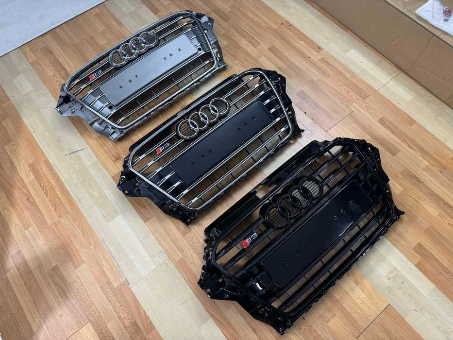 решетка радиатора А3 audi s решотка а3 s 8V Решітка ауді A3 8v 8В