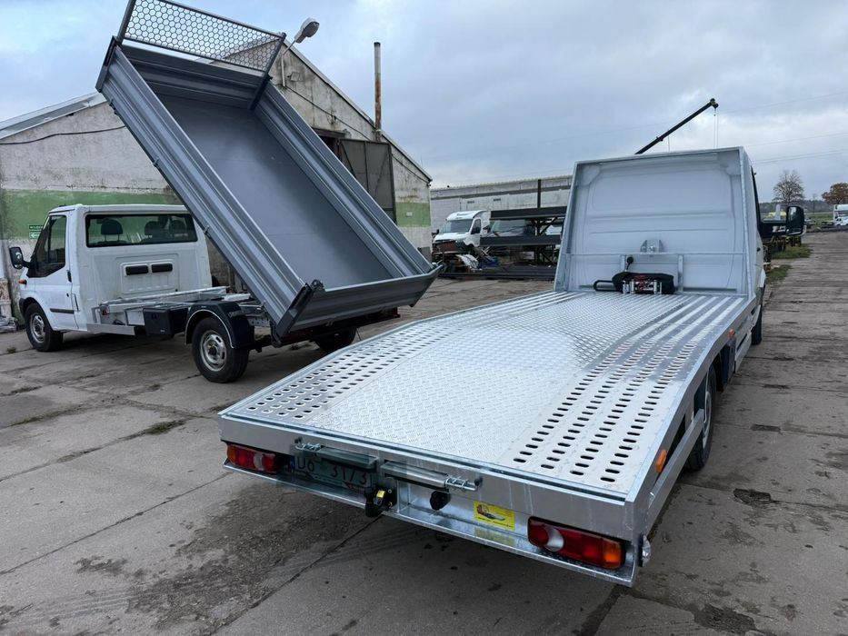 autolaweta zabudowa stalowo aluminiowa, stal alu