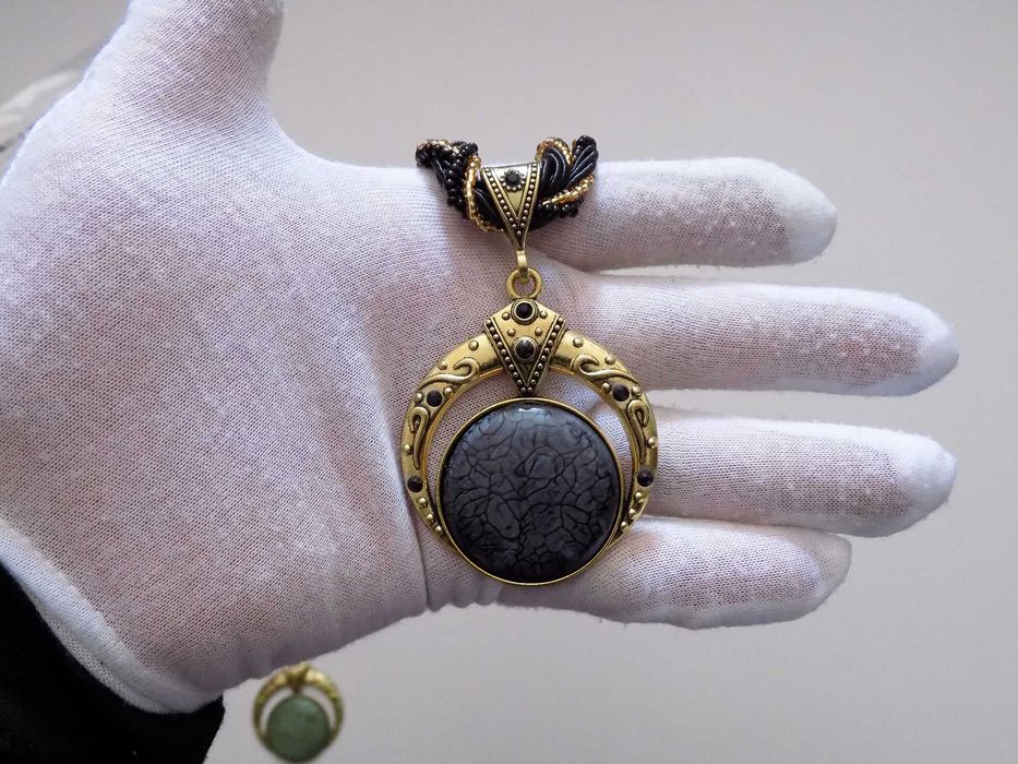 Етнічні намиста з розкішними підвісками, стиль бохо, чокер кольє 1 шт.