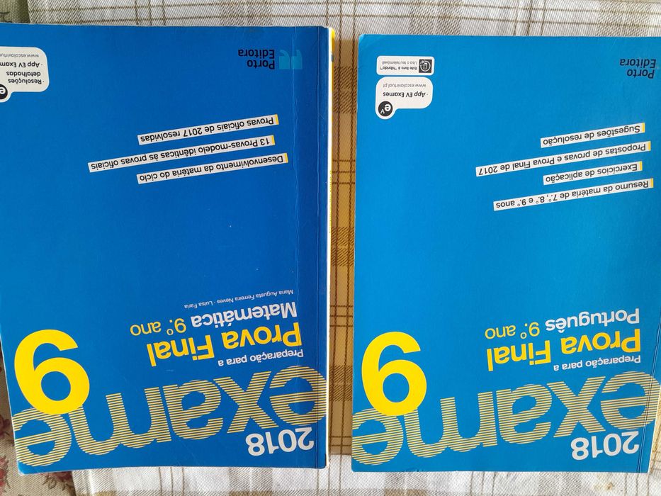 Preparação para as provas finais do 9° ano de 2018