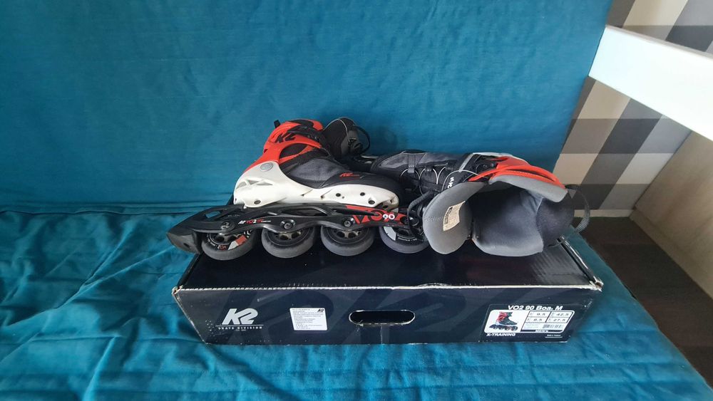 Rolki X-training Pro K2 VO2 90 BOA rozm. 42,5