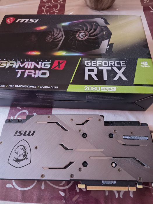 Vendo MSI GeForce RTX 2080 Super Gaming X Trio