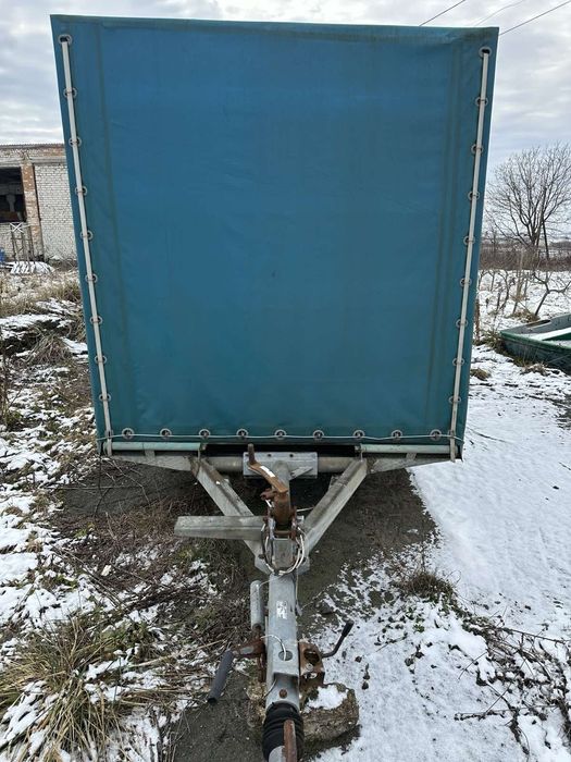 Причіп лафет тентований