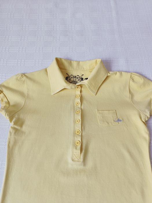 Bluzka damska z kołnierzykiem, rozmiar M, Butik