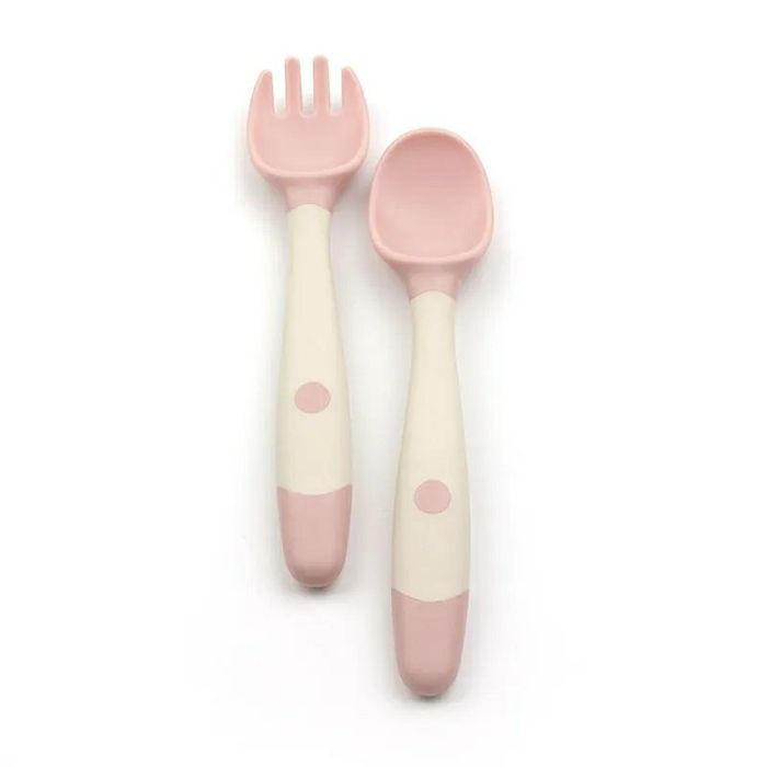 Conjunto talheres silicone bebé426335031630899202