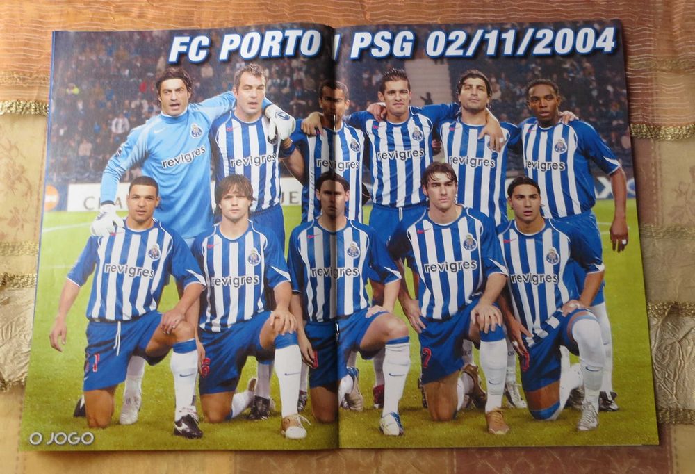 O Jogo Derreter Gelo CSKA - FCP -  poster Quaresma e Equipa FCP / PSG