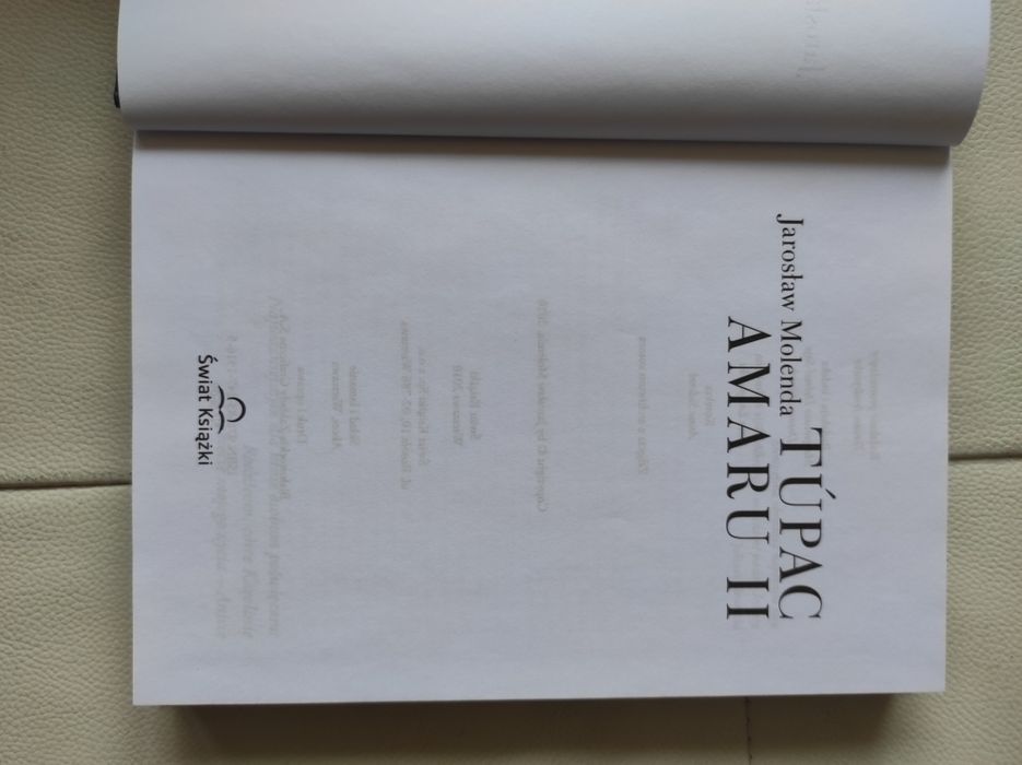 Túpac Amaru II J. Molenda, dziedzic tradycji Inków