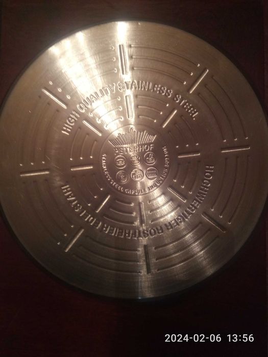 Кастрюля  нержавейка Peterhof - 6.5 л.  Австрия   Продажа по месту.